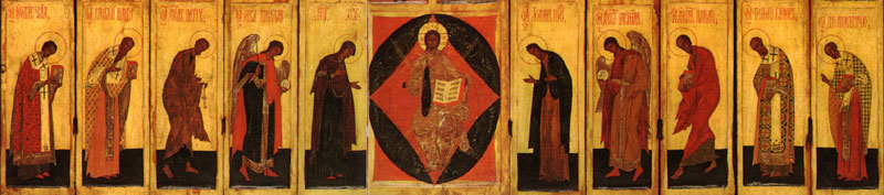 D�isis d'une iconostase portable, Russie, 16e si�cle
