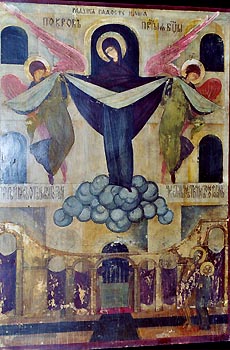 Fresque de Notre-Dame-de-Toute-Protection