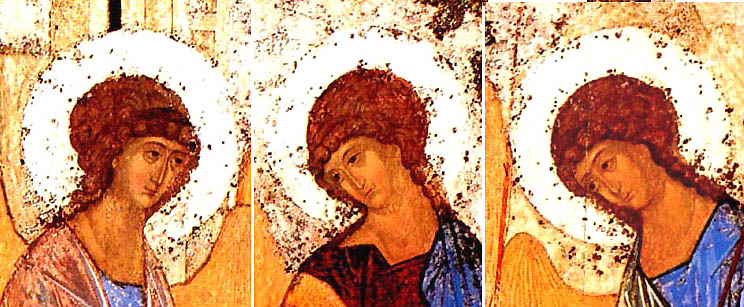 L'Ic�ne de la Trinit� : Les Trois Anges