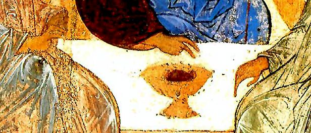 L'Ic�ne de la Trinit� : Les Mains des Anges